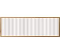 Schermo per la privacy della sala da pranzo, Divis Parete divisoria in metallo con piano di lavoro basso, struttura in oro, pannelli traslucidi, divisori for sale da pranzo(A,40x150cm/15.74x59.05in)