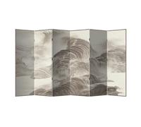Schermo Per La Privacy Schermo da pavimento divisorio for la casa, sfondo, muro, ufficio, privacy, schermo pieghevole for sala tè, pittura di paesaggio Schermo Per Camino