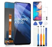 Schermo per Oppo A72 5G, LCD Display per Oppo A72 5G PDYM20 / A73 5G CPH2161 / A53 5G PECM30 6,5" Touch Screen Digitizer Assemblea di Vetro Digitalizzatore con Riparazione Kit