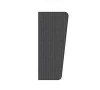 Schermo per orinatoio Divisorio per toilette, divi Divisorio for orinatoio grigio scuro 40x90 cm (15,7x35,4 pollici)(Dark gray2pcs)