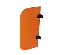 Schermo per orinatoio Divisorio per toilette, divi Parete divisoria for orinatoio multicolore 60x40 cm/23,6x15,7 pollici, montaggio a parete, confezioni multiple(Orange,1Pcs)