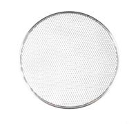 Schermo per pizza in rete non in alluminio realizzato in materiale a rete di alluminio, progettato per cuocere pizza e pasta in modo uniforme con costruzione adatta per la cottura domestica (30,5 cm)