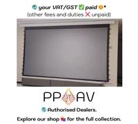 Schermo per proiettore chiuso da 90-100 pollici | Miglior Fresnel V2 |...