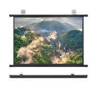Schermo Per Proiettore Da 30" , 40" , 50" , 60" , 72" Abbassamento Manuale 4:3 16:9 HD Widescreen Retrattile Schermo Per Film 4K 3D HD Schermo Di Proiezione, Adatto Per Sport/Film/Presentazioni(16:9,3