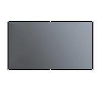 Schermo Per Proiettore - Display Per Proiezione Portatile Da 130 Pollici, Superficie Di Visualizzazione HD Resistente Alle Pieghe, Schermo Per Home Theater Antipiega | Supporto Da Parete Pieghevole In