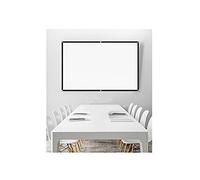 Schermo per proiettore Pieghevole Anti-Pieghe Portatile Proiezione Film Schermo per Home Theater Esterno Supporto Interno Proiezione a doppio lato da Schermo di proiezione esterno con Standportable