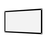 Schermo per Proiettore Portatile in Poliestere Bianco Senza Pieghe, Schermo di Proiezione Morbido, Proiezione da 100 Pollici, Bianco Senza Pieghe, Schermo (-2610190065712)