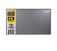 Schermo per Proiettore Schermo del proiettore for la casa 16: 9 portatile HD 60 72 84 100 106 120 130 133 pollici schermi di proiezione su tela riflettente per Home Theater Ufficio Viaggi(92 inch)