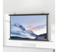 schermo per proiettore, Schermo for proiettore avvolgibile manuale a parete bianco da 60-72 pollici 16:9/4:3(4:3 72in)