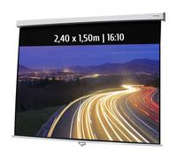 Schermo per proiezione manuale Kimex 2,40x1,5 formato 16:10