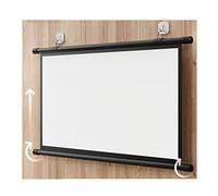 Schermo per proiezione manuale per Home Cinema, teatro e presentazioni, adatto per interni ed esterni