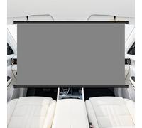 Schermo Per Proiezione, Piccolo Schermo Per Proiettore Portatile Per Auto | 16:9 4:3 HD Telo Proiettore Avvolgibile Manuale, Schermo Videoproiettore Per Esterni Interni(40 Inch (4:3))
