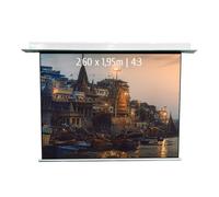 Schermo per Proiezioni Elettrico da Incasso Kimex 2,60x1,95m Formato 4:3 Funzione Wi-Fi