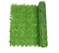 Schermo Per Recinzione Privacy Rotolo Di Artificiale In PVC Di Seta Resistente Ai Raggi UV - 0,5x2 Metri 400 G Resistente Alle Intemperie Aspetto Naturale Supporto In Rete Blocco Del Flusso D'ar