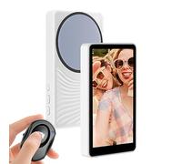 Schermo per selfie Vlog - Display posteriore per lo streaming, display per la registrazione dello smartphone regolabile | Home Trip Studio Uso per contenuti all'aperto in contenuti Capture Vlogging