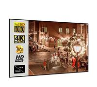 Schermo pieghevole portatile del proiettore con lo strato del metallo riflettente per il film domestico