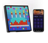 Schermo Pixel Fai-da-te, Cornice Per Foto a Parete LED Da 32 * 32 Pixel, Luce Notturna Programmabile Controllata Da APP, Animazione Con Pattern Di Testo Fai-da-te