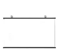 Schermo portatile avvolgibile per proiettore, Schermo for proiettore Pull Up da parete montabile a soffitto HD 16:9 Multicolor Dimensioni multiple(Photon Curtain,60")