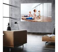 Schermo portatile per proiettore, Schermo di proiezione 80 100 120 pollici 16:9 Grigio senza cornice pieghevole for montaggio a parete(84inch)