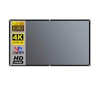 Schermo portatile per proiettore, Schermo for proiettore 16:9 Grigio metallo, dimensioni multiple for proiettore DLP(72inch)