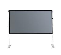 Schermo portatile per proiettore, Schermo for proiettore pieghevole grigio for respingere la luce ambientale da esterni 16:9 Dimensioni multiple(100 inch)