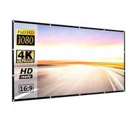 Schermo portatile per proiettore, Schermo for proiettore portatile pieghevole di varie dimensioni 16:9(150 inch)