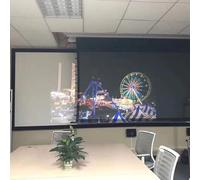 Schermo portatile per proiettore, Schermo for proiettore tensionato motorizzato 16:9 4k Black Crystal ALR 84-133 pollici(120inch)