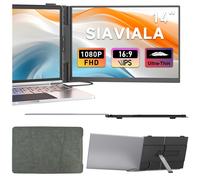 Schermo portatile SIAVIALA S8 14 FHD 1080p ultra-sottile, compatibile con PC, smartphone e console, rotazione 180°, doppio Type-C e HDMI - Nouvo