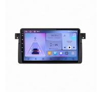 Schermo Portatile Wireless Carplay per BMW E46 Coupe M3 316i 318i 1998-2006 Autoradio Fm, Bluetooth, Wifi e Gps, Navigation Screen, Telecamera Posteriore Fm/Rds Mirror, 8 Nucleo 4G+64G