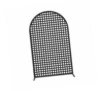 Schermo privacy autoportante, pannello divisorio recinzione giardino in legno, for balcone, terrazza, cortile, uso decorativo esterni(Black,90x150cm)
