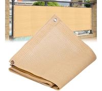 Schermo privacy in HDPE per spazi esterni, resistente e antistrappo, con occhielli antiruggine, migliora la privacy e l'ombra del patio