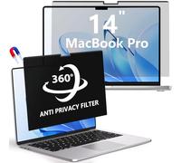 Schermo privacy magnetico per MacBook Pro 14" (2021-2025, M1/M2/M3/M4/M5/Pro/Max), protezione per schermo rimovibile antiriflesso per MacBook Pro da 14 pollici, protezione anti spia a 360°, filtro