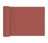Schermo privacy per balcone, 180 x 500 cm | Motivo a righe chic, tessuto Oxford impermeabile, occhielli in alluminio, montaggio facile a due, uso esterno versatile