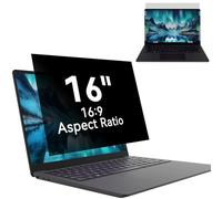 Schermo privacy per computer portatile da 16 pollici, schermo privacy per laptop 16:9 proporzioni 16:9 antiriflesso protezione per monitor del computer, filtro rimovibile da 16 pollici per Lenovo, HP,