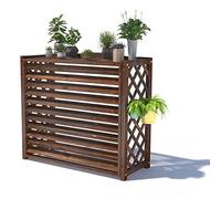 Schermo privacy per esterni e divisorio spaziale, resistente alle intemperie per copertura AC, contenitore per bidoni della spazzatura, protezione per fioriere da giardino