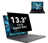 Schermo privacy per laptop da 13,3 pollici-16:10 con rapporto di aspetto antiriflesso con luce blu, protezione senza bolle, filtro rimovibile da 13 pollici per Lenovo, HP, Dell, Acer, Asus, Thinkpad