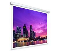 Schermo Proiezione motorizzato 250x190cm, Telo da Videoproiettore Elettrico 250 x 190cm ottimo per ogni Proiettore 100% Professionale di Qualità Superiore HD!