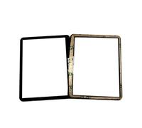 Schermo protettivo in vetro esterno for display LCD, compatibile con Canon EOS 40D 50D, parti di ricambio for fotocamera + nastro adesivo