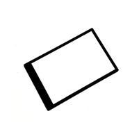 Schermo protettivo in vetro esterno for display LCD, compatibile con Panasonic, guarnizione + nastro for gruppo otturatore della fotocamera DMC-LX5 DMC-LX7 LX5 LX7