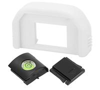 Schermo Protettivo per Mirino per Fotocamera Digitale EF per 760D 650D 500D Kit Plastica Resistente in Gomma 1 unità (White)