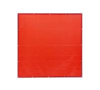 Schermo protettivo per saldatura, 1,8 x 1,8 m, resistente tenda isolante in vinile ignifugo, con protezione UV superiore, per uso industriale, automobilistico e cantiere navale
