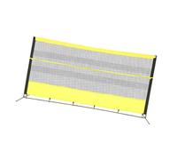Schermo protettivo portatile con rete di sicurezza e borsa for il trasporto for lacrosse, baseball, calcio, basket per Rimbalzatore(3.6mx1.8m)