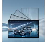 Schermo Pubblicitario Commerciale Full HD 1080p, Macchina Pubblicitaria da Parete con Funzione Split Screen, Controllo Remoto e USB, Orientamento Orizzontale e Verticale Non-touchscreen-43”