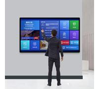 Schermo Pubblicitario Digitale LED Full HD 1080p, Posizionamento Orizzontale/Verticale, 178° Visione, Funzione Split Screen e Loop Automatico, per Ristoranti,Bar,Negozi Non-touchscreen-27”