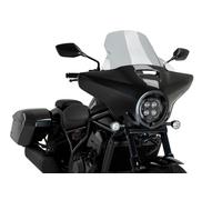 Schermo Puig High-Road Per Carena OEM Fumè Chiaro Honda CMX1100T Rebel 23 - 25