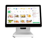 Schermo registratore di cassa POS commerciale con display cliente, archiviazione SSD, funzionalità MSR/WiFi per piccole imprese, ristoranti e negozi al dettaglio