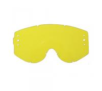 schermo singolo giallo per smith scott cross goggle moto quad enduro nuovo