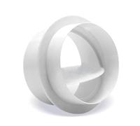 Schermo smorzatore di backdraft, serranda con condotto asciugale bloccante, ottimo per il retrofit di condotto che impedisce le bozze indesiderate nei dotti metallici bianco 110mm