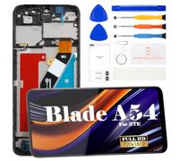 Schermo sostitutivo per ZTE Blade A54 per ZTE Blade A54 LCD Display Touch Digitizer Kit di riparazione (nero, con telaio)