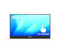Schermo tattile per PC Port Designs 902101T da 15,6 Full HD con hub USB integrato - Nero - Nouvo